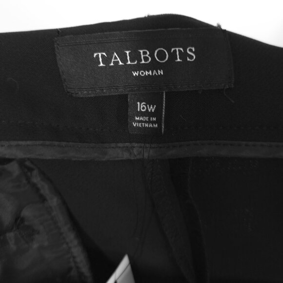 Talbots Woman Classic Black Dress Pants - Picture 5 of 8